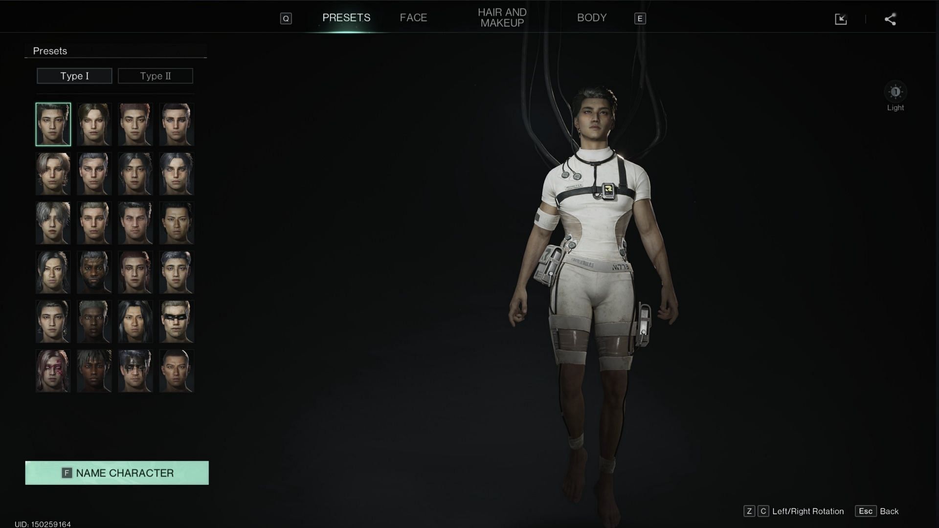 Make sure you take your time when making a character - you cannot undo it at this point (Image via NetEase Games)